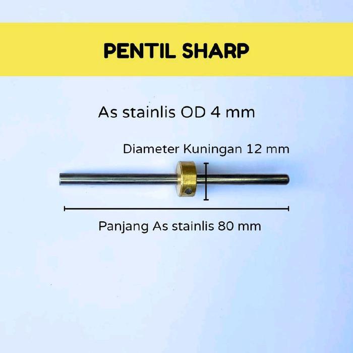 NEW pentil sharp/sharp river/pentil sharp long barel as 4mm/5mm/6mm