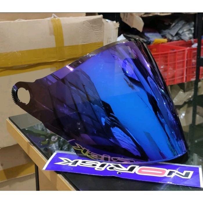 Flat Visor Ink Cx22 Kyt 2Vision Venom Open Kaca Ink Cx22 Iridium- Ink Cx 390- Ink Cx 800- Kyt Romeo-