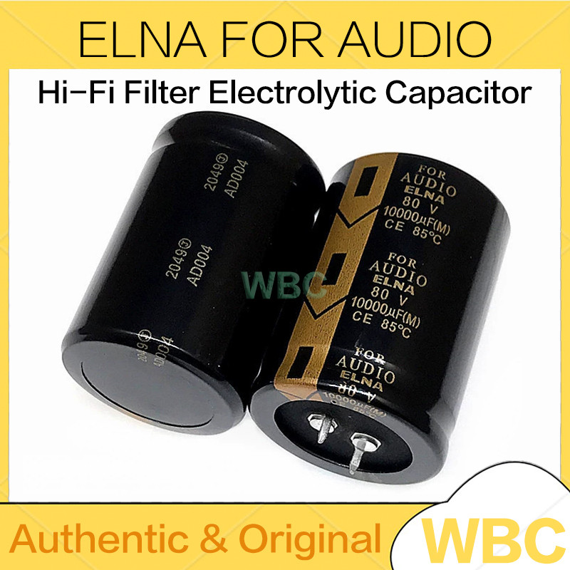 2Pcs/Lot ELNA FOR AUDIO Series 35V 50V 63V 80V 100V 6800UF 4700UF 8200UF 10000UF Hi-Fi Filter