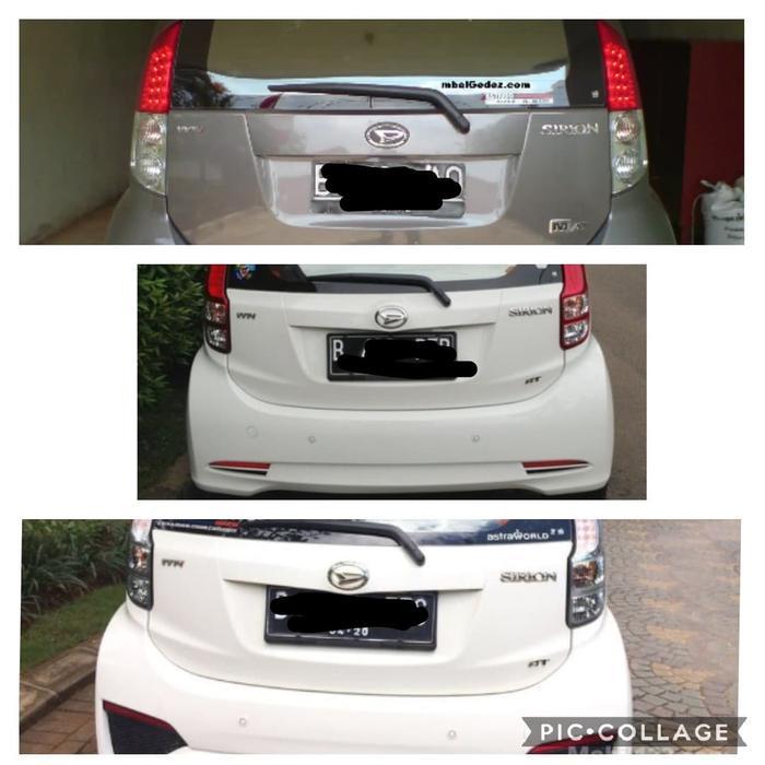 Emblem Tulisan Sirion Untuk Daihatsu Sirion 2007-2013