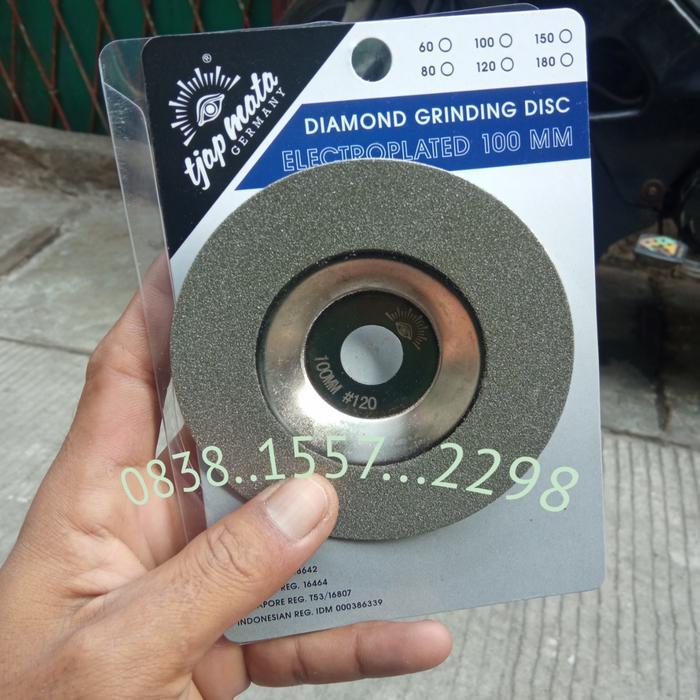 Mata Poles Pinggul Keramik Granit Tjap Mata Grit 120 Mata Bevel Granit Terbaru
