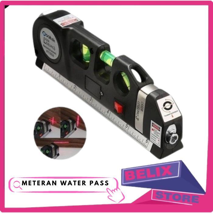 Waterpass Fixit Level Pro 3 Water Pass Meteran Laser up to 250 Cm