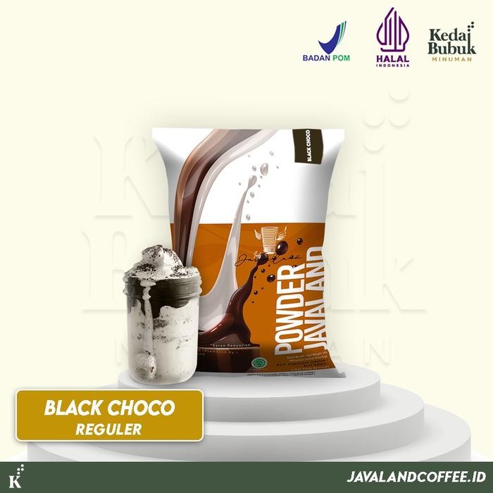 

oW.galiban - Bubuk Minuman Rasa Black Choco Premium Powder Halal BPOM