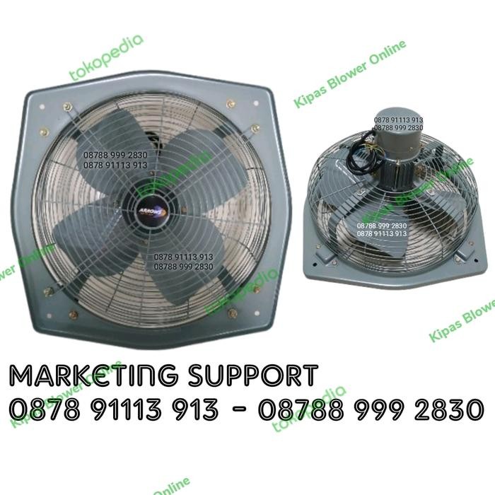 New Exhaust Fan Extra Strong 20 Inch 220V Exhaust Fan Dinding 20 Inch Terlariss !!