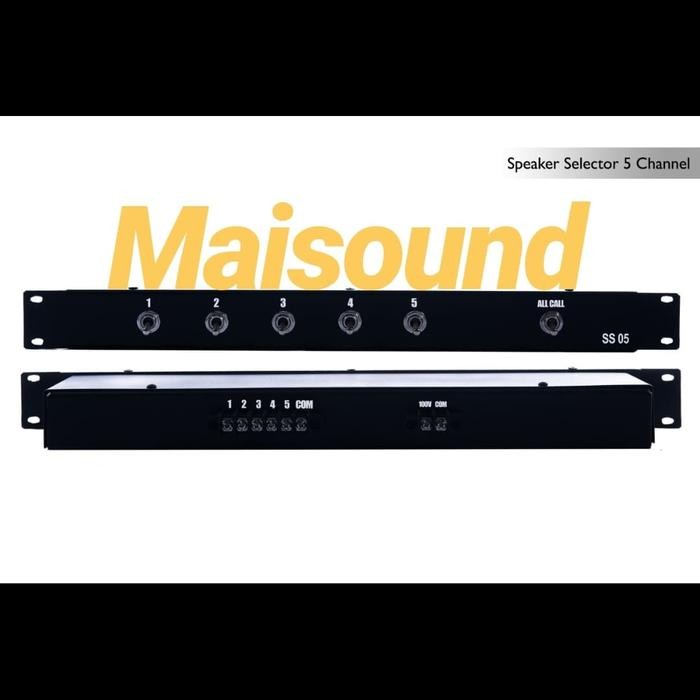 SPEAKER SELECTOR 5 CHANNEL