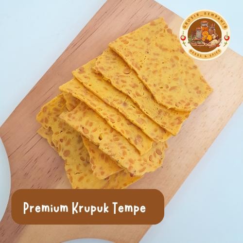 

PREMIUM KRUPUK TEMPE 1KG / KRIPIK TEMPE PREMIUM ASLI TERASA TEMPENYA / KRIPIK TEMPE