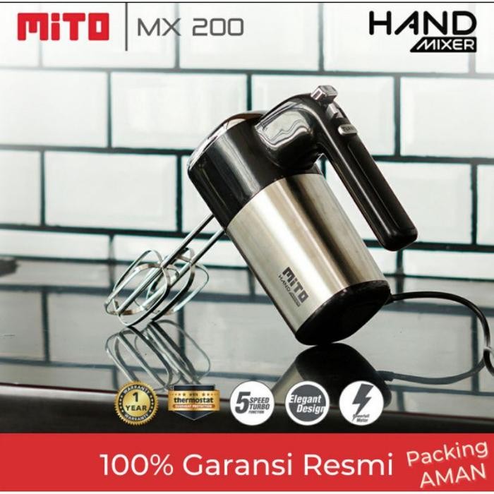 Mito Hand Mixer Mx 200 / Hand Mixer /Mixer Mito / Mx200