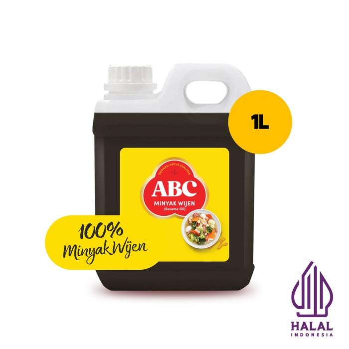 

Stok Baru ABC Minyak Wijen Jerigen 1 L