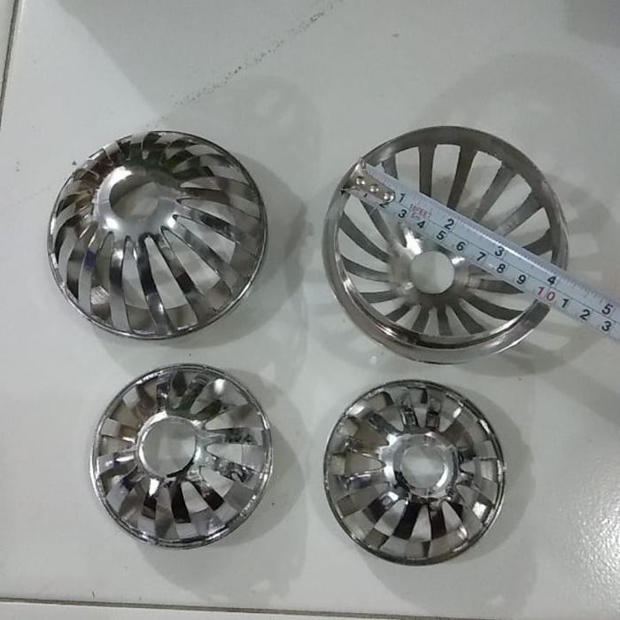 TUTUP BOTTOM DRAIN 4INCH STAINLESS MEMBRAN BOTTOM DRAIN KOLAM KOI