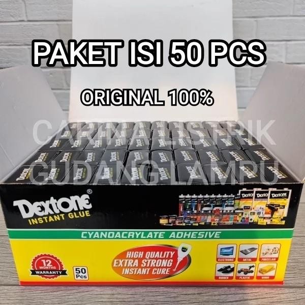 

PAKET ISI 50PC DEXTONE LEM KOREA ASLI BESI TETES SETAN CAIR SUPER KUAT