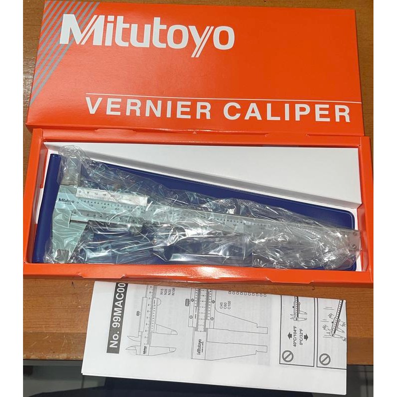 Jangka Sorong Manual Mitutoyo 530-312 6Inch Ketelitian 0.02 (Original)