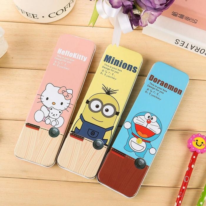 

Tempat Pensil / Pencil Box Doraemon , Hello Kitty & Minion