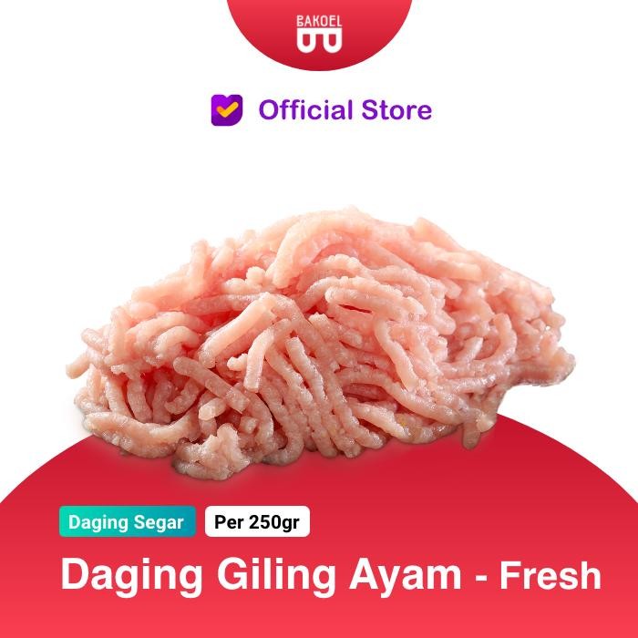 

Pilihan- Daging Giling Ayam Asli Fresh - (Bukan Frozen)