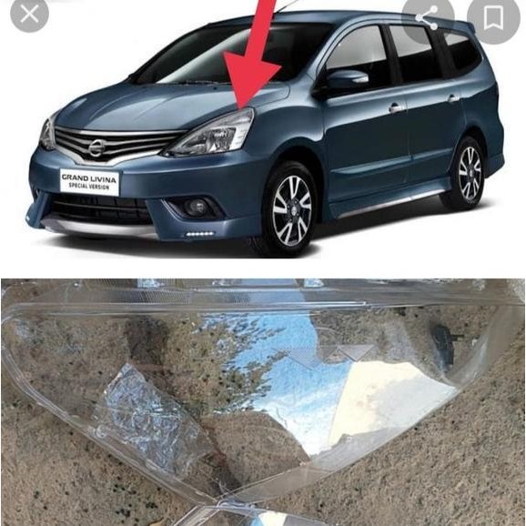 Mika Headlamp Grand Livina L11 Original Asli Nissan Gress Baru