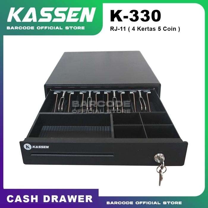 

CASH DRAWER / LACI UANG / LACI KASIR KASSEN K-330 B / K330 BLACK