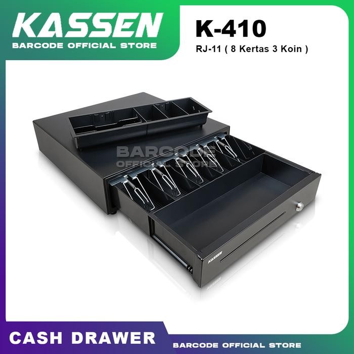 

CASH DRAWER - LACI UANG KASIR - KASSEN K410 - K-410 / MK 410 RJ11