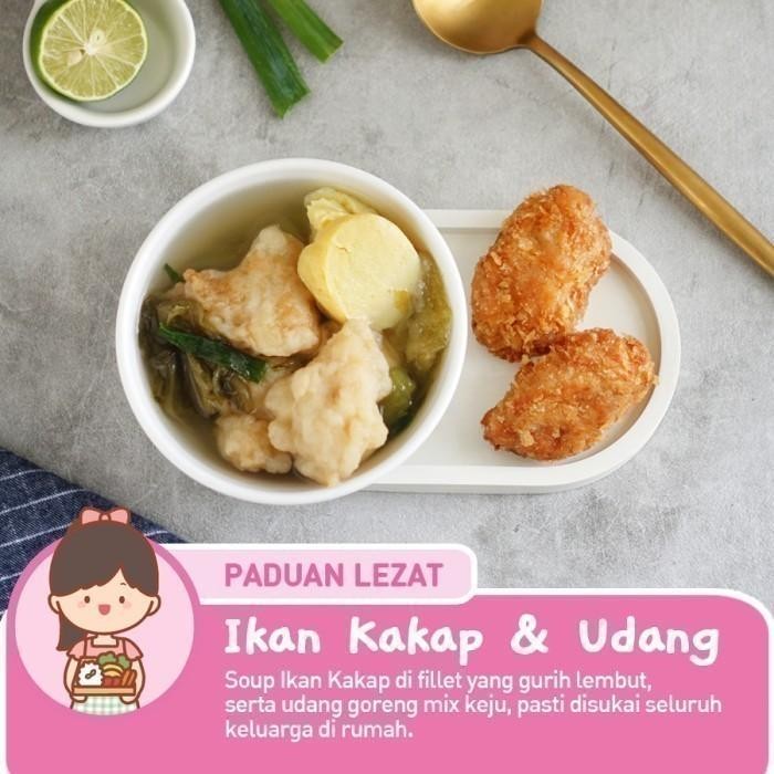

Pilihan- Idebekal Kakap Kuah Tahu / Menu Family 2 Lauk / Family Frozen Food