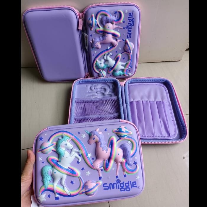 

PENCIL CASE SMIGGLE UNICORN - CASE ORGANIZER - TEMPAT PENSIL