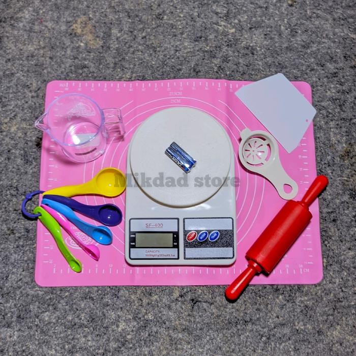 paket pembuat kue lengkap/peralatan pembuat kue fullset