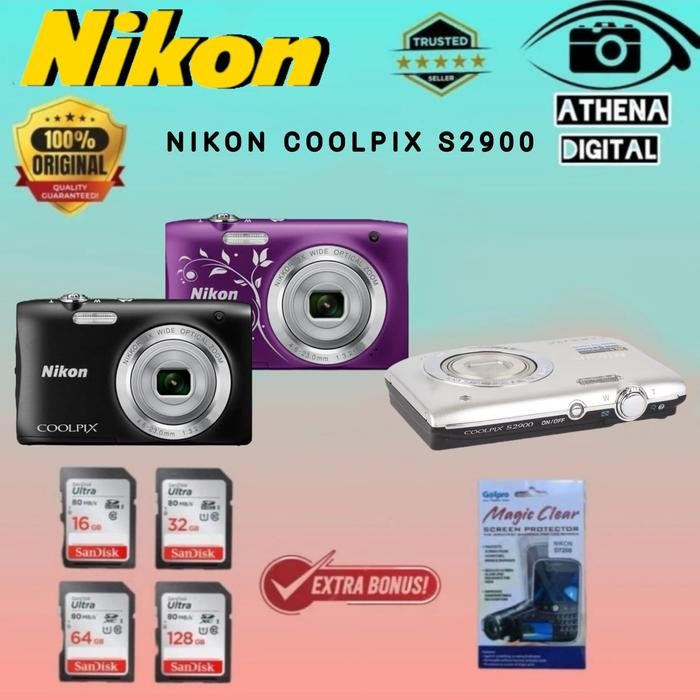 KAMERA NIKON COOLPIX S2900 / KAMERA DIGITAL COOLPIX S2900 Lens Shopeseler