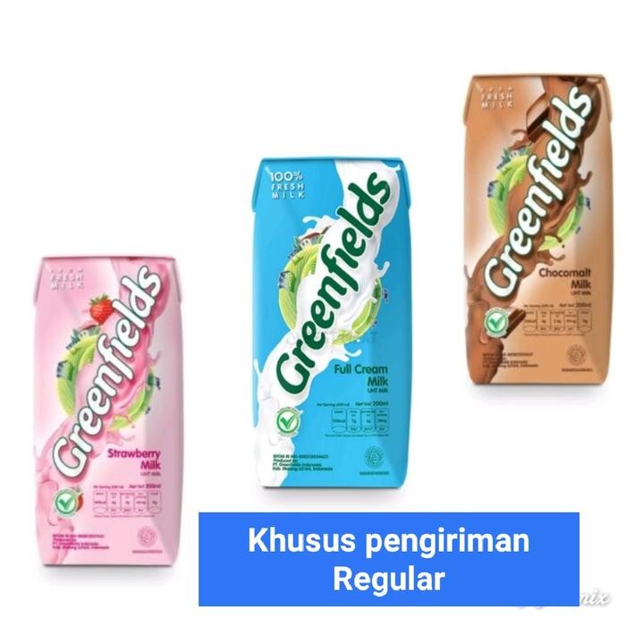 

Pilihan- Greenfields Uht 200 Ml Isi 24 Pcs ,Khusus Kiriman Reguler