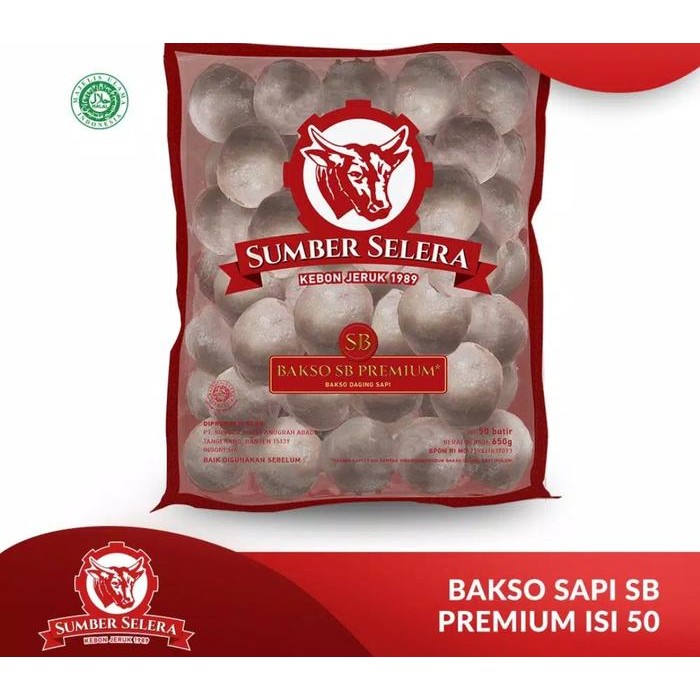 

Pilihan- Bakso Sapi Sb Sumber Selera Isi 50