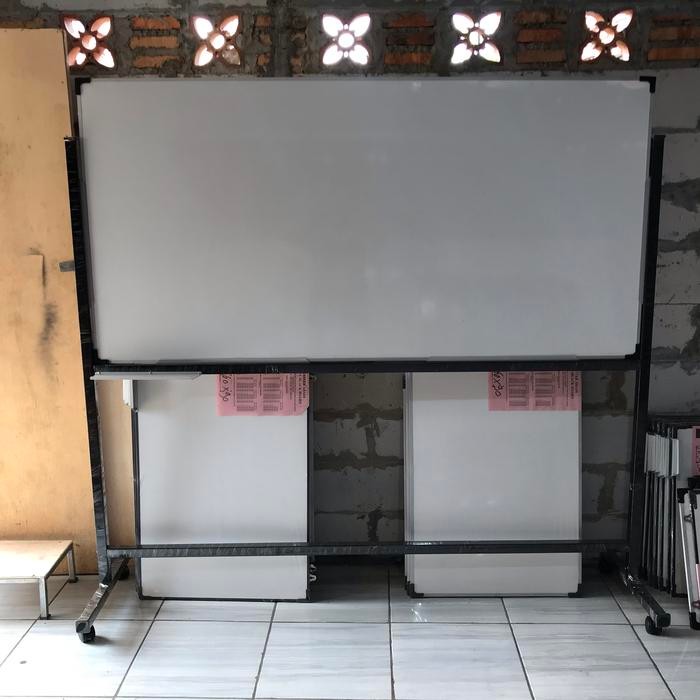 

Whiteboard Standing 90X180 Magnetic Double Face