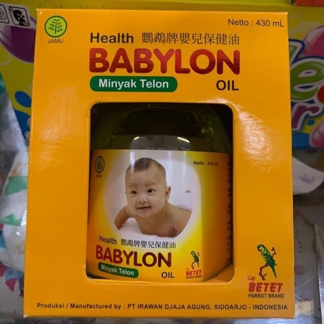 Terbaik Minyak Telon Babylon 430 Ml 100% Ori