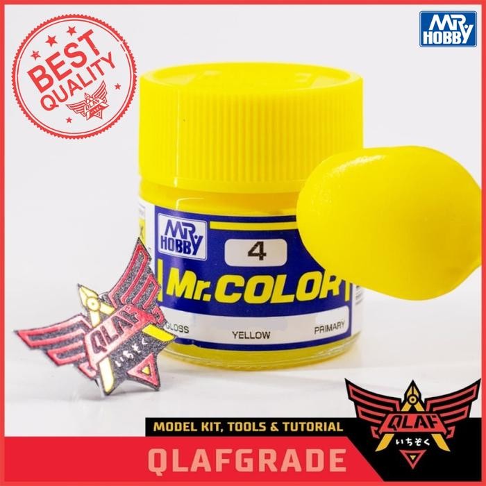 

Mr Color Yellow C4 C 4 lacquer cat model kit