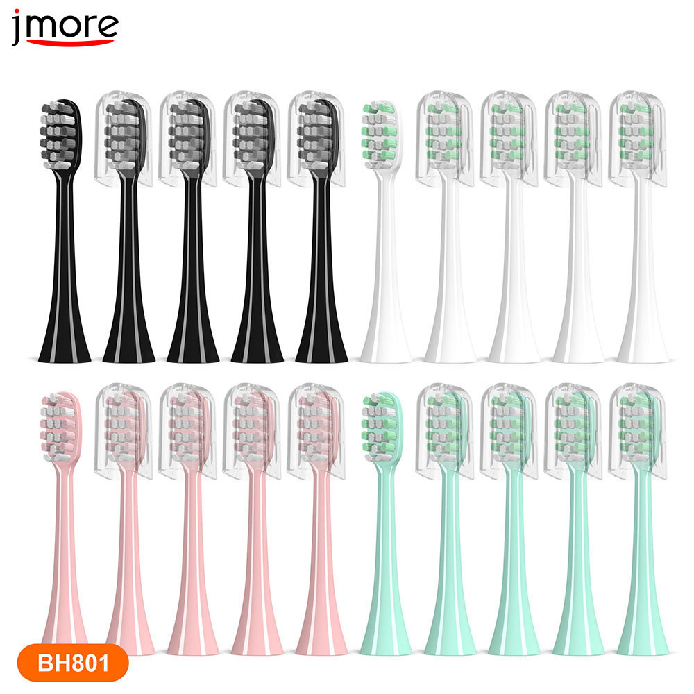Electric Toothbrush Replacement Heads Jmore BH801 Adult Oral Care Sonic Whiteing Tooth Brush Replace