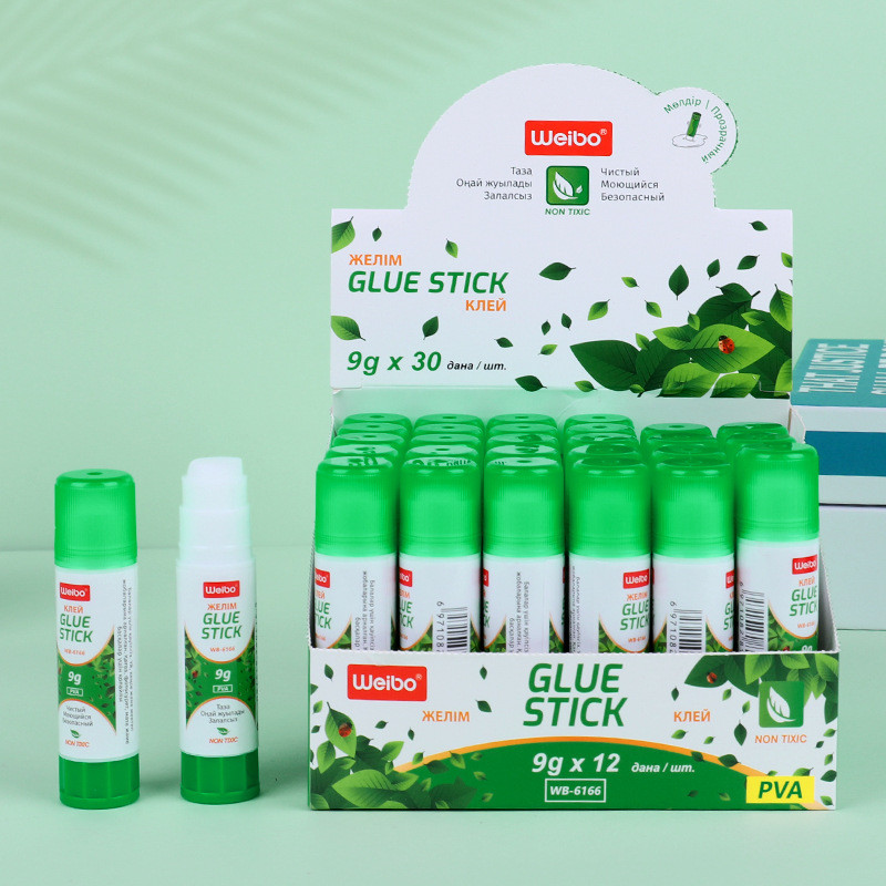 

Lem Kertas Stick WB-6166 - Perekat Kering Cepat untuk Sekolah & Kantor - 9g/15g/36g - 30/20/12pcs |9NTF0P2O|