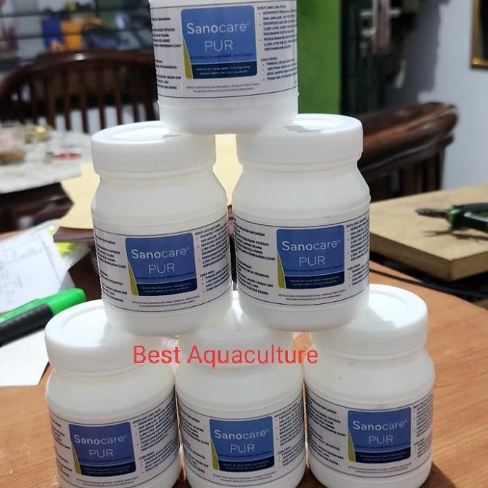 Sanocare Pur Inve Desinfektan Akuakultur Budidaya Ikan Udang 100Gr