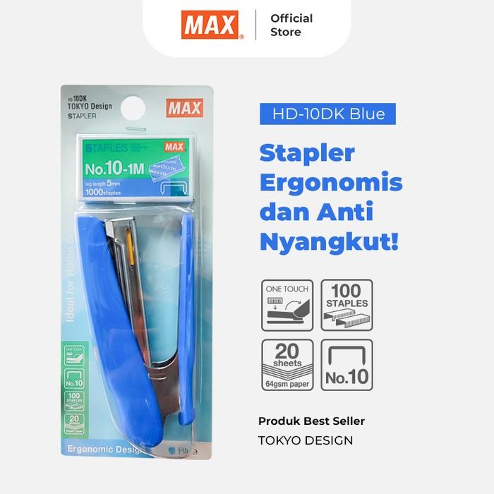 

MAX Hekter Stapler HD-10DK Blue
