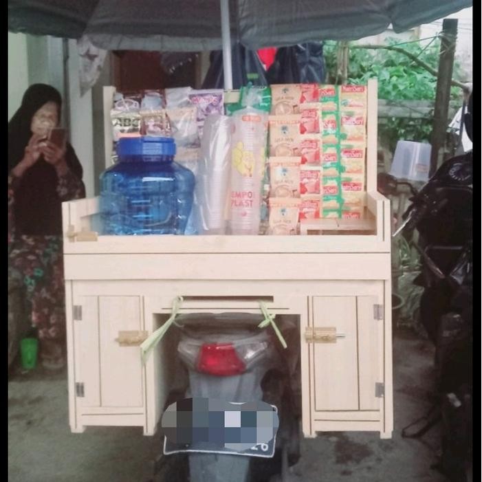 Gerobak Motor Kopi Keliling/Starlink