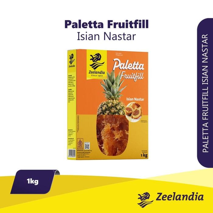 

ZEELANDIA - PALETTA FRUITFILL ISIAN NASTAR 1 KG - ISIAN BUAH NANAS