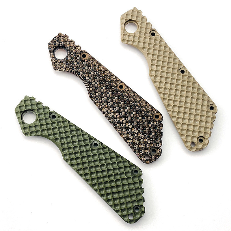 1pc Knife Handle Patch G10 Material DIY Anti Slip Grips blank Scales