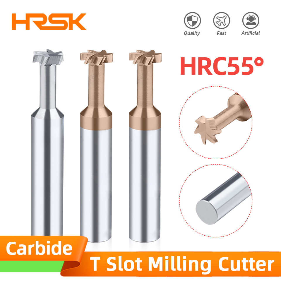 Carbide T Slot Milling Cutter CNC Tools For Metal Aluminium Steel