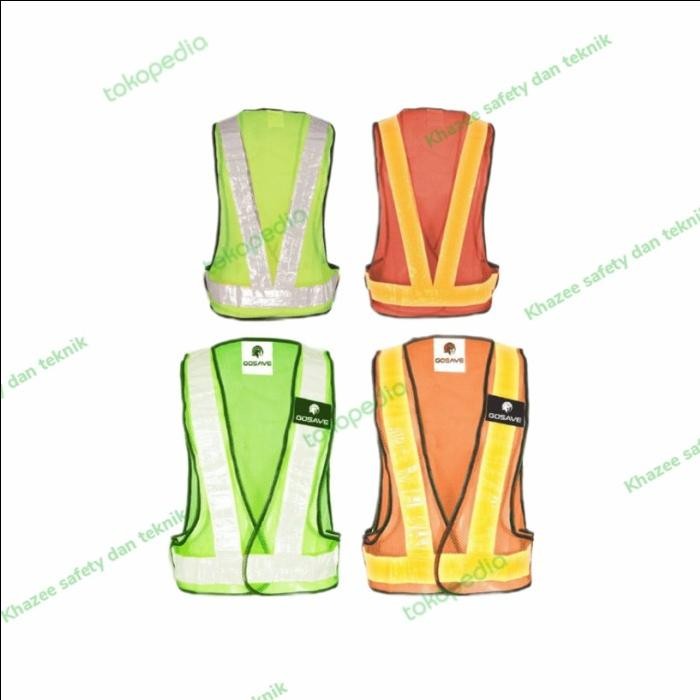 New Rompi jaring v / rompi proyek v / safety vest v / rompi jala v