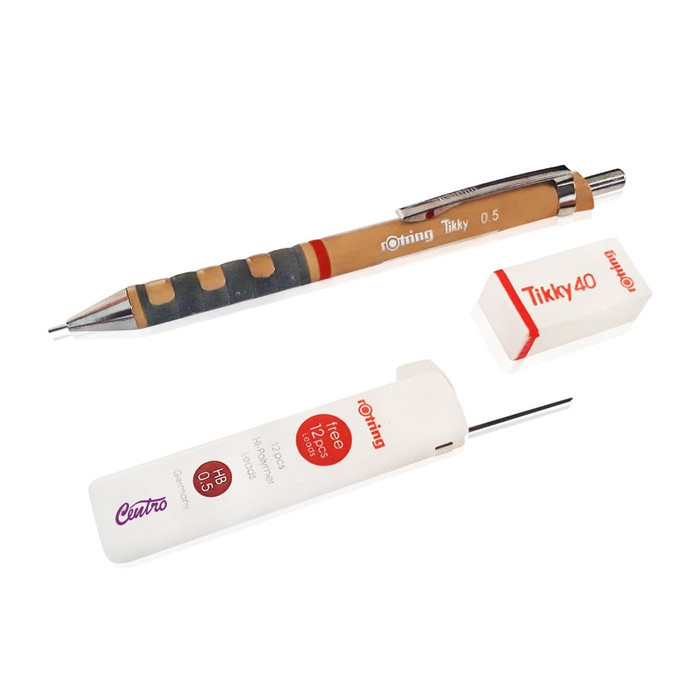 

Pilihan- Rotring Rapido Isograph College Set 0.2/0.3/0.5 Eco Pack