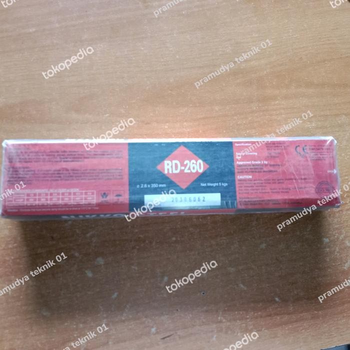 Ready kawat las nikko RD 260 2.6mm (5kg) / RD 260 2.6mm