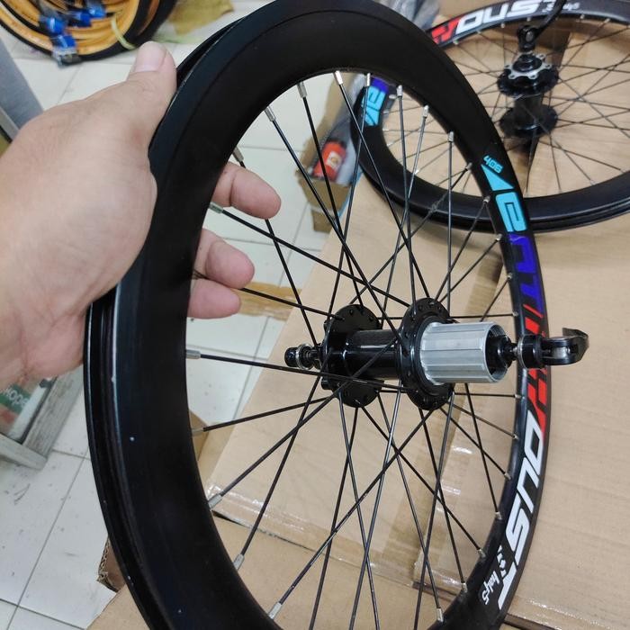 Terhemat Wheelset Velg Set 16 349 20 406 451 Gt Half5 Hub Disc Brake Gt Half5 Jangkrik Terlariss 