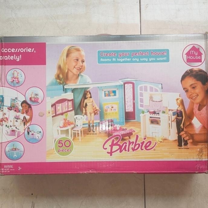 Barbie Stage Playset Furniture Perlengkapan Rumah Barbie