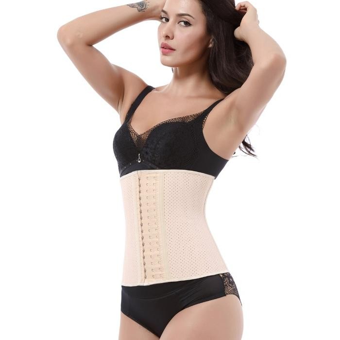 Korset Pelangsing Pinggang Dan Perut Bahan Latex 25 Tulang