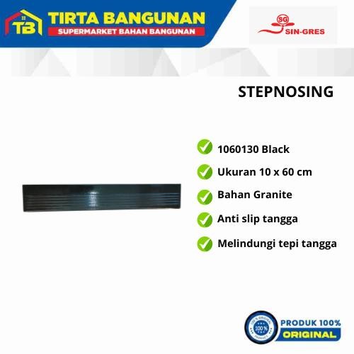 SINGRESS 60130 STEPNOSING / ANTI SLIP TANGGA GRANITE / KERAMIK HITAM POLOS