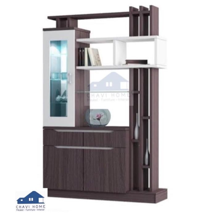 TERLARIS penyekat ruangan partisi ruangan buffet penyekat serbaguna lemari s READY STOCK