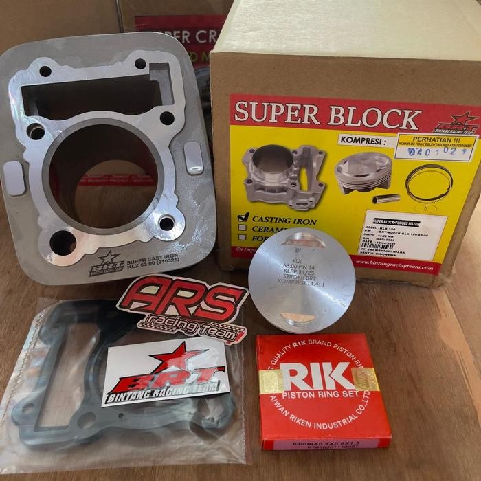 BLOK PISTON BRT KLX 68 MM BLOK CERAMIC - FORGED PISTON BRT 68 MM