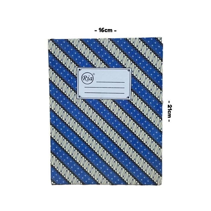 

New Buku quarto hard cover Ria 100 lembar (warna dan motif dikirim acak)