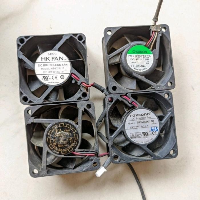 FAN DC 12V 6CM 0.40A FAN DC SPEED FAN DC MURAH