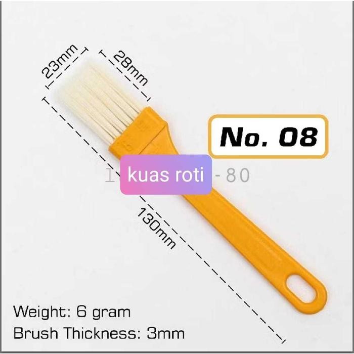 KUAS ROTI KUAS DAPUR KUAS PLASTIK KUAS KUE KUAS CAT KUAS MAKANAN KUAS ROTI KUAS MENTEGA