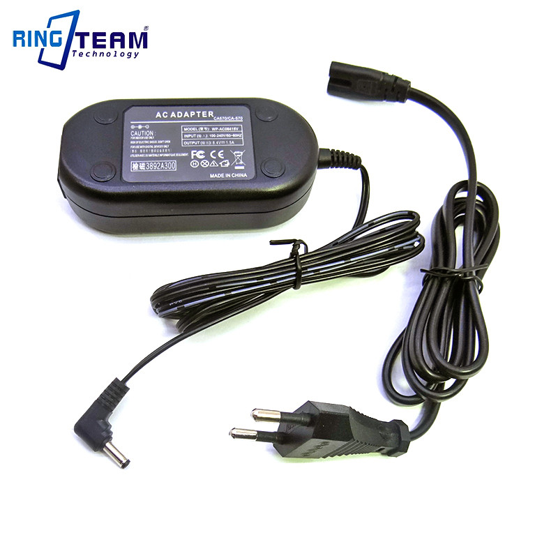 Power AC Adapter CA-570 CA570 CA570K for Canon Digital Camera XC10